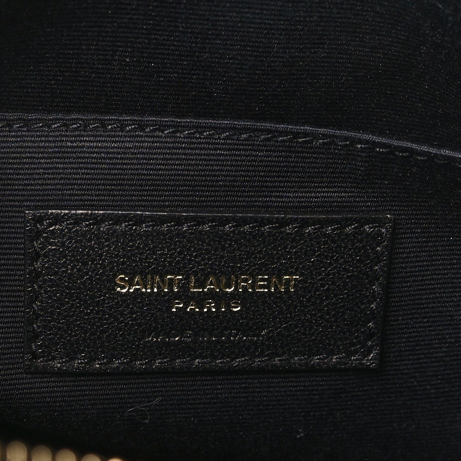 Saint Laurent Velvet Matelasse Monogram Lou Camera Bag Black 6 of 9