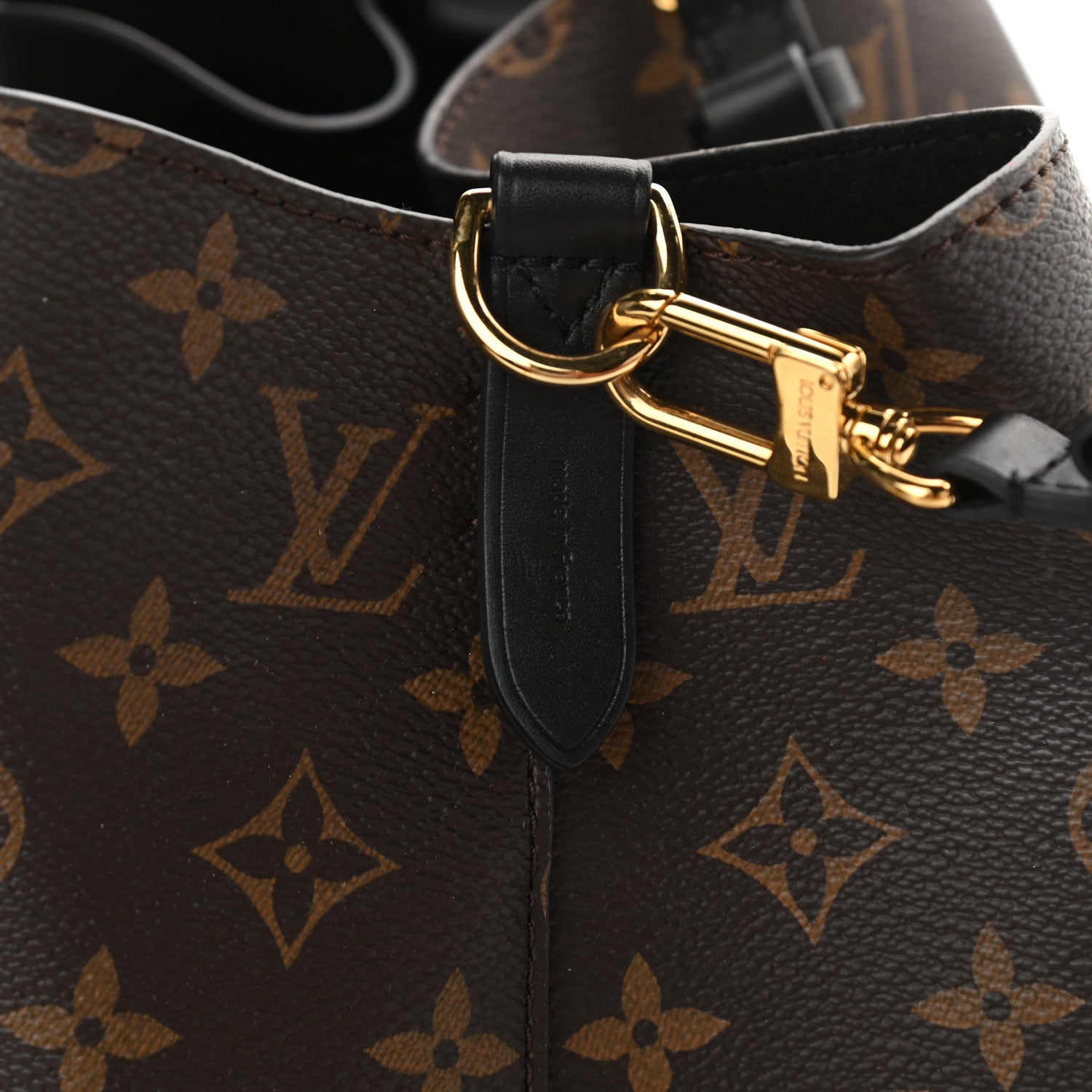 Louis Vuitton Monogram Neonoe MM Black 7 of 9
