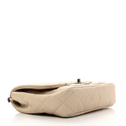 Chanel Caviar Quilted Medium Now and Forever Flap Ivory 4 of 13