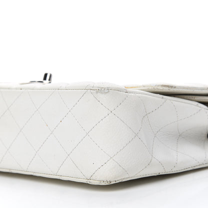 Chanel Caviar Quilted Medium Double Flap White 7 of 24