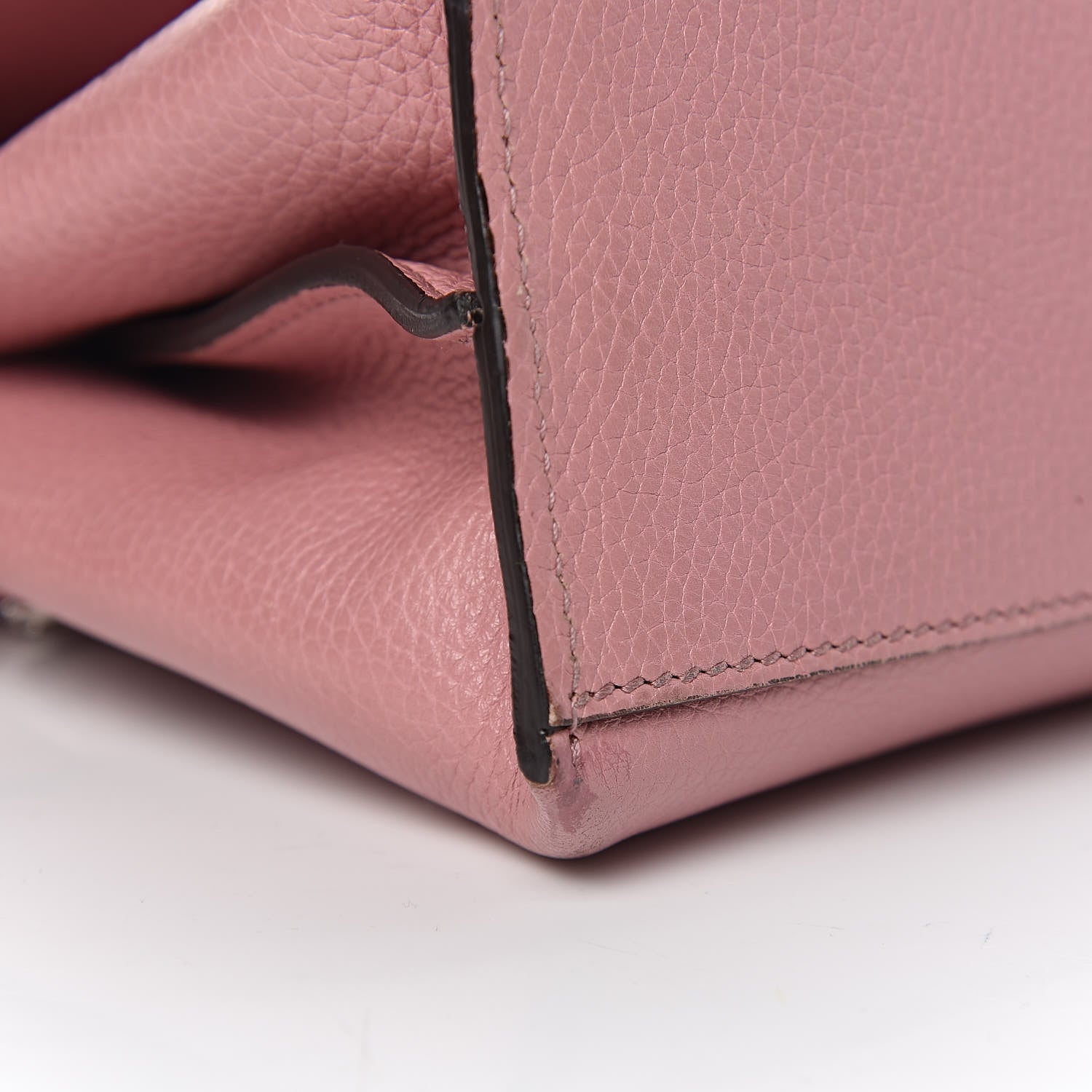 Gucci Cellarius Calfskin Small Bamboo Daily Top Handle Bag Carmine Rose 11 of 13