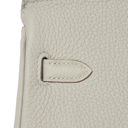 Hermes Togo Birkin 25 Gris Perle 14 of 34