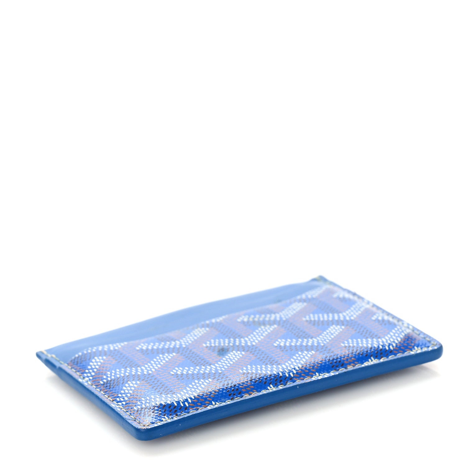 Goyard Goyardine Saint Sulpice Card Holder Sky Blue 4 of 8
