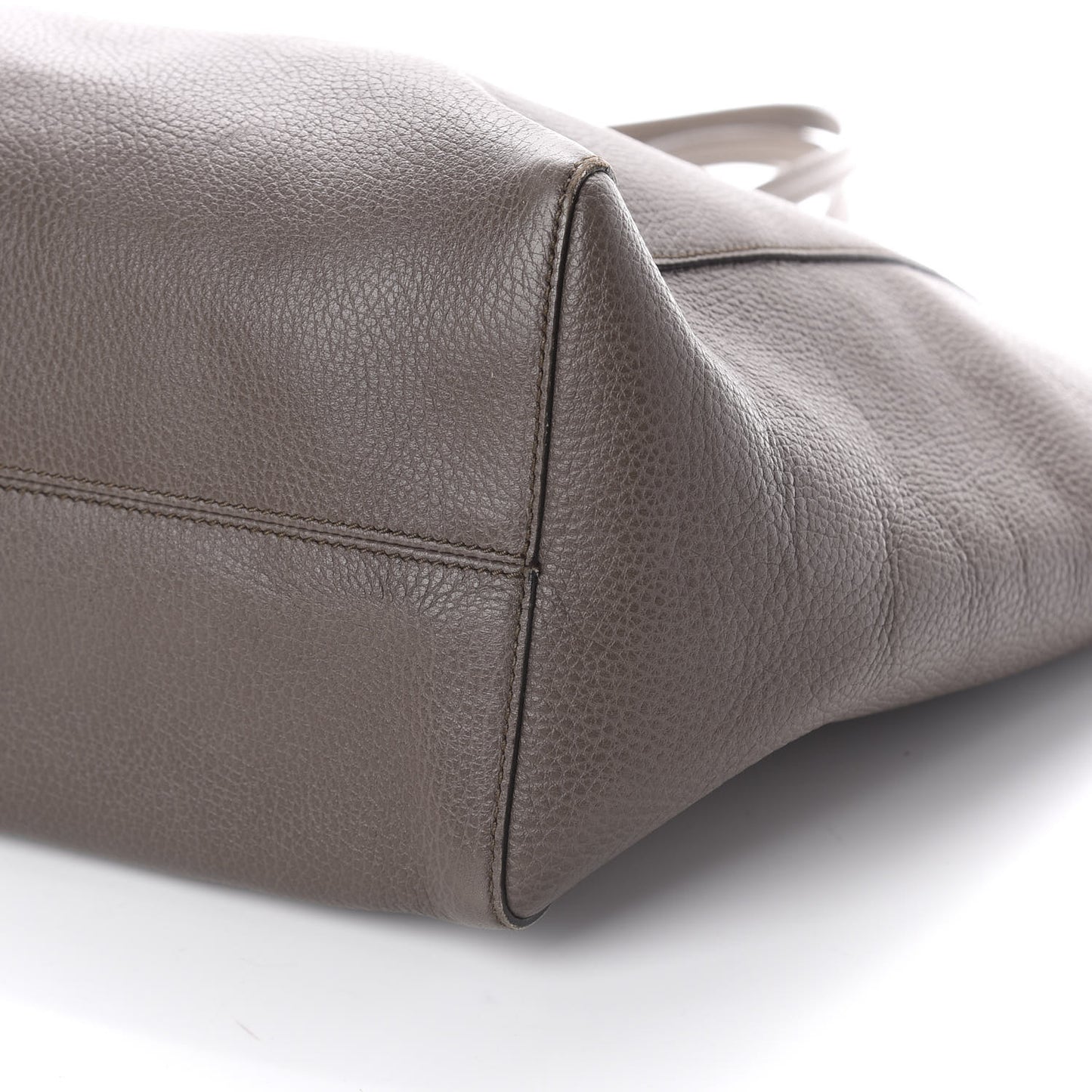 Dollar Calfskin Medium Swing Tote Grey Field Soft Pink