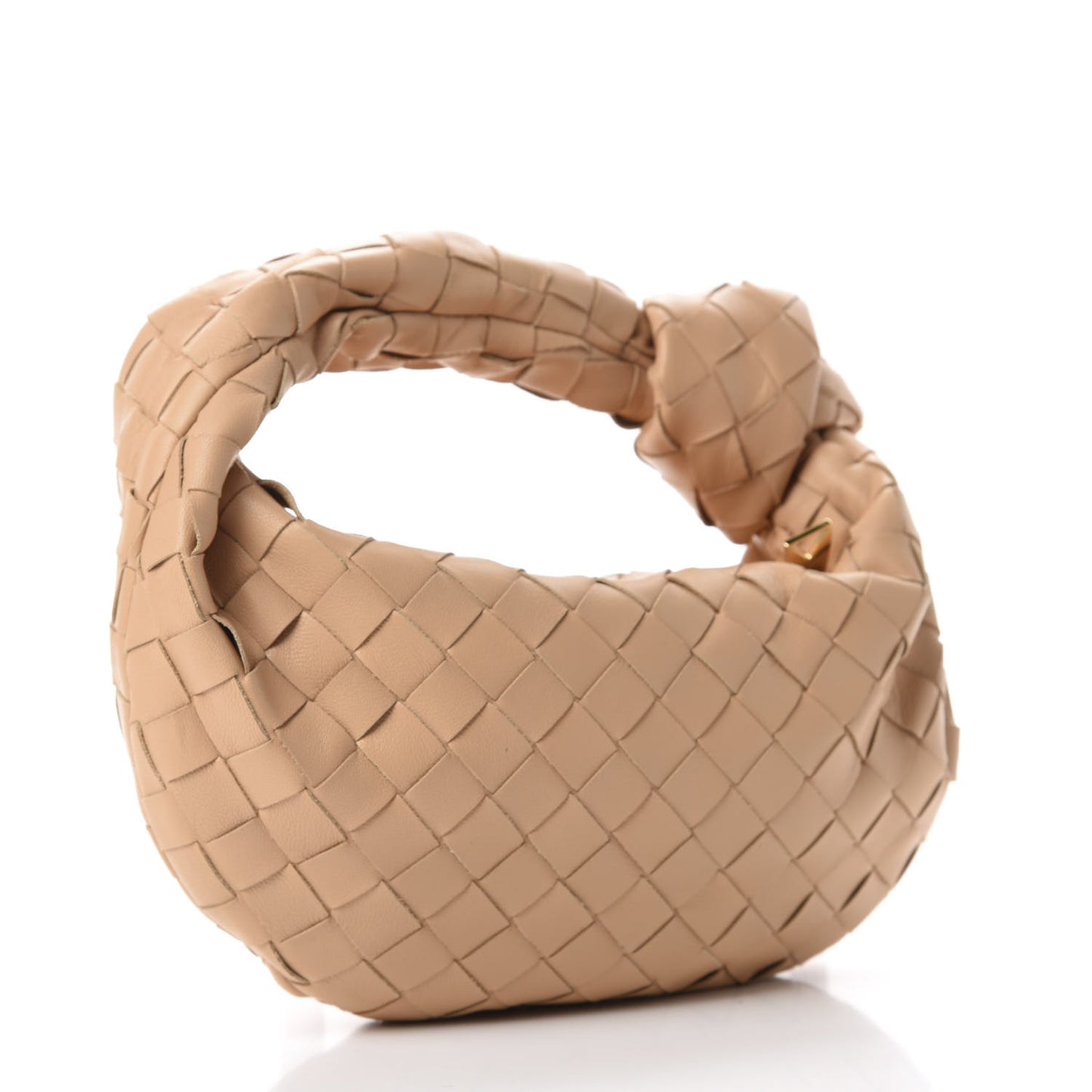 Nappa Intrecciato Mini Jodie Almond