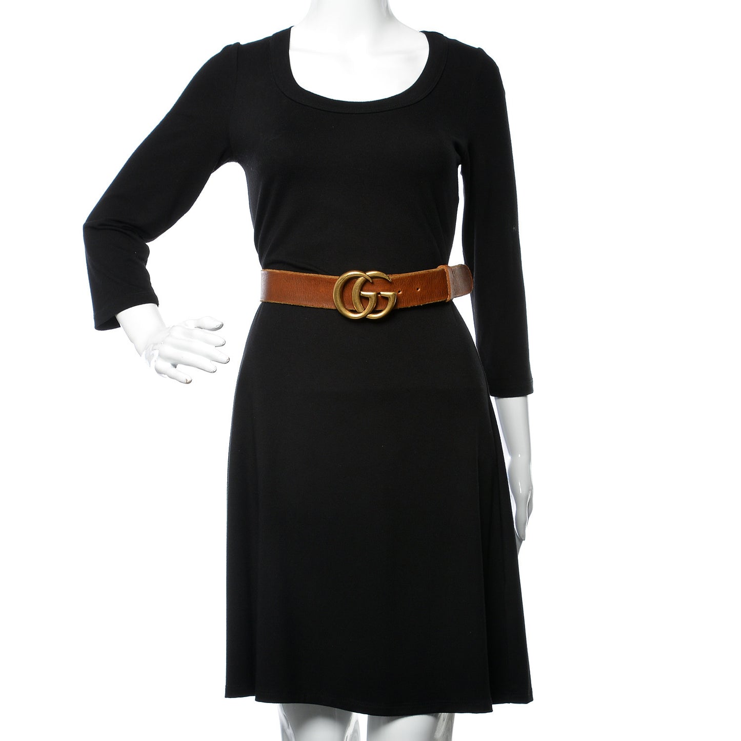 Faded Calfskin Double G 40mm Belt 90 36 Cuir