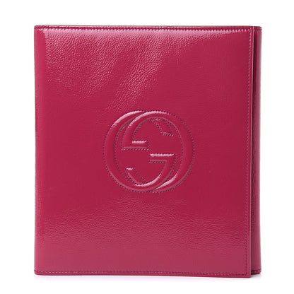 Gucci Vernice Naplack Soho iPad Case Bright Bouganville 1 of 11