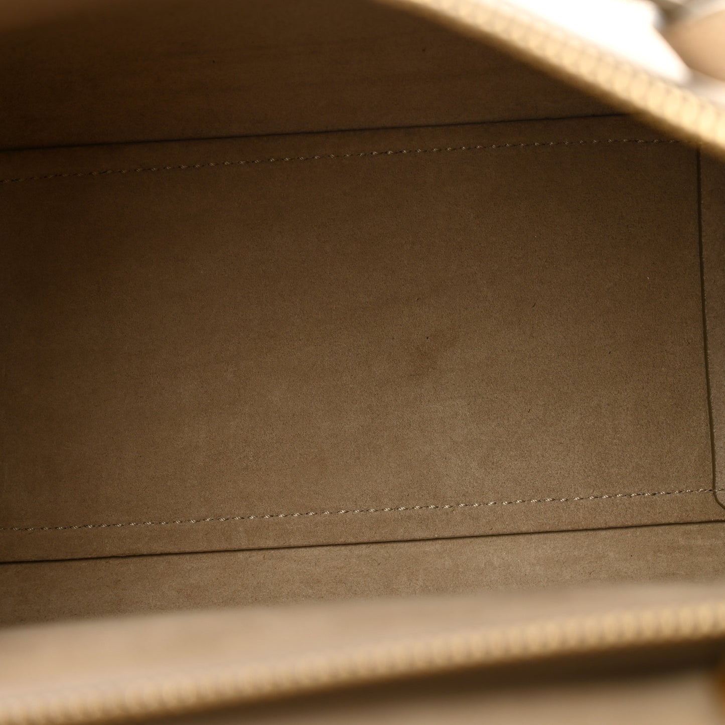 Grained Calfskin Nano Belt Bag Light Taupe