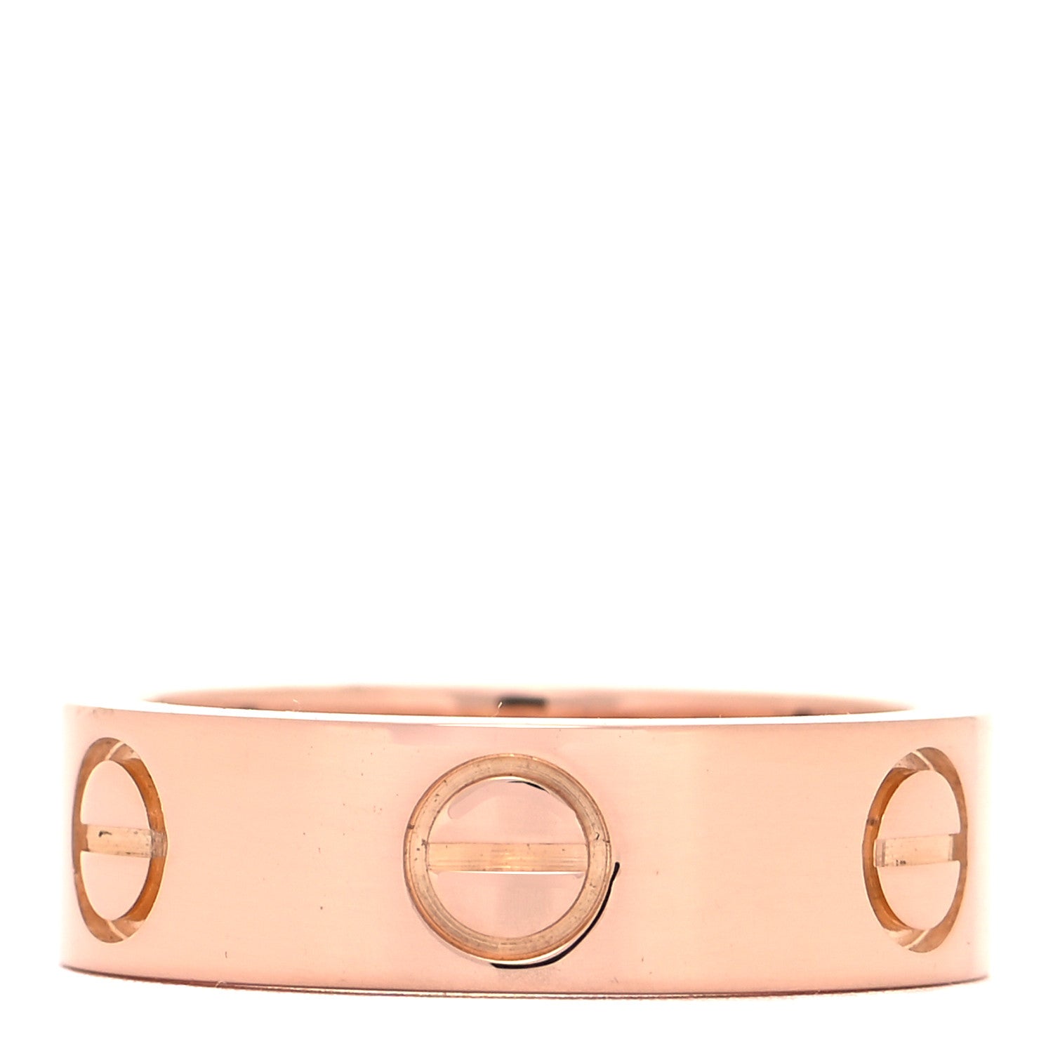 Cartier 18K Pink Gold 5.5mm LOVE Ring 50 5.25 3 of 4