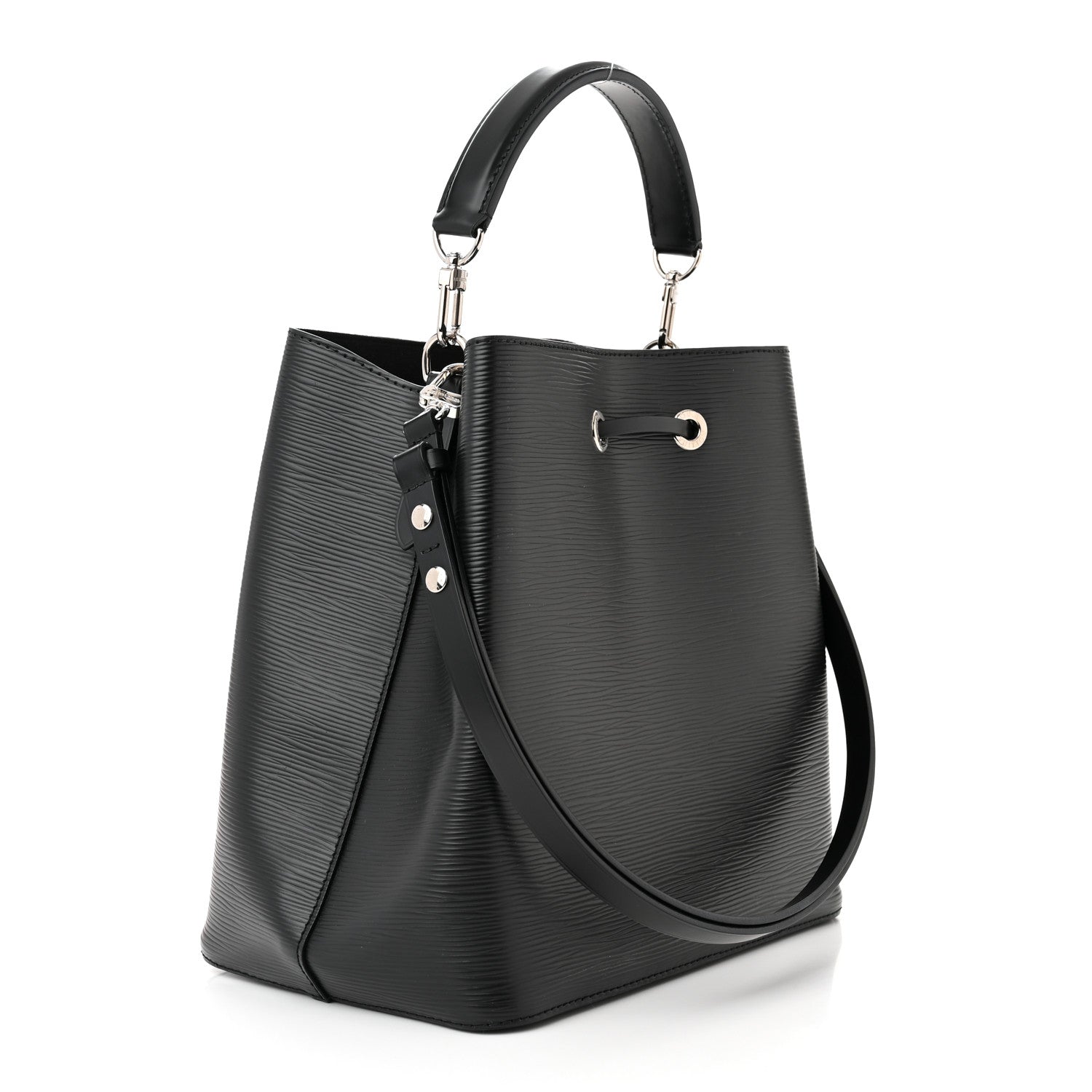 Louis Vuitton Epi NeoNoe MM Black 3 of 11