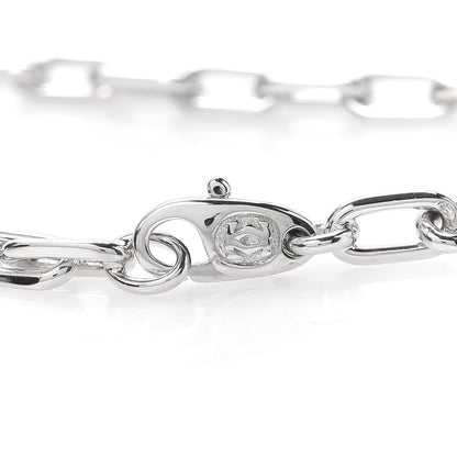 Cartier 18K White Gold Spartacus Chain Bracelet 4 of 5