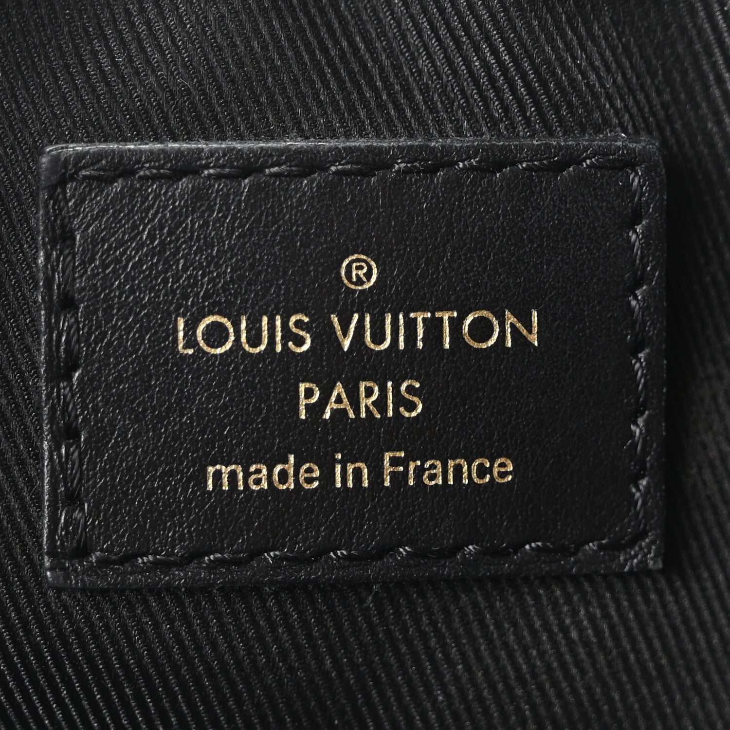 Louis Vuitton Damier Ebene Odeon Tote MM Black 6 of 9