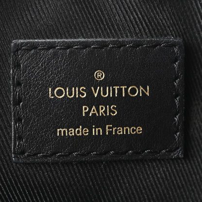 Louis Vuitton Damier Ebene Odeon Tote MM Black 6 of 9