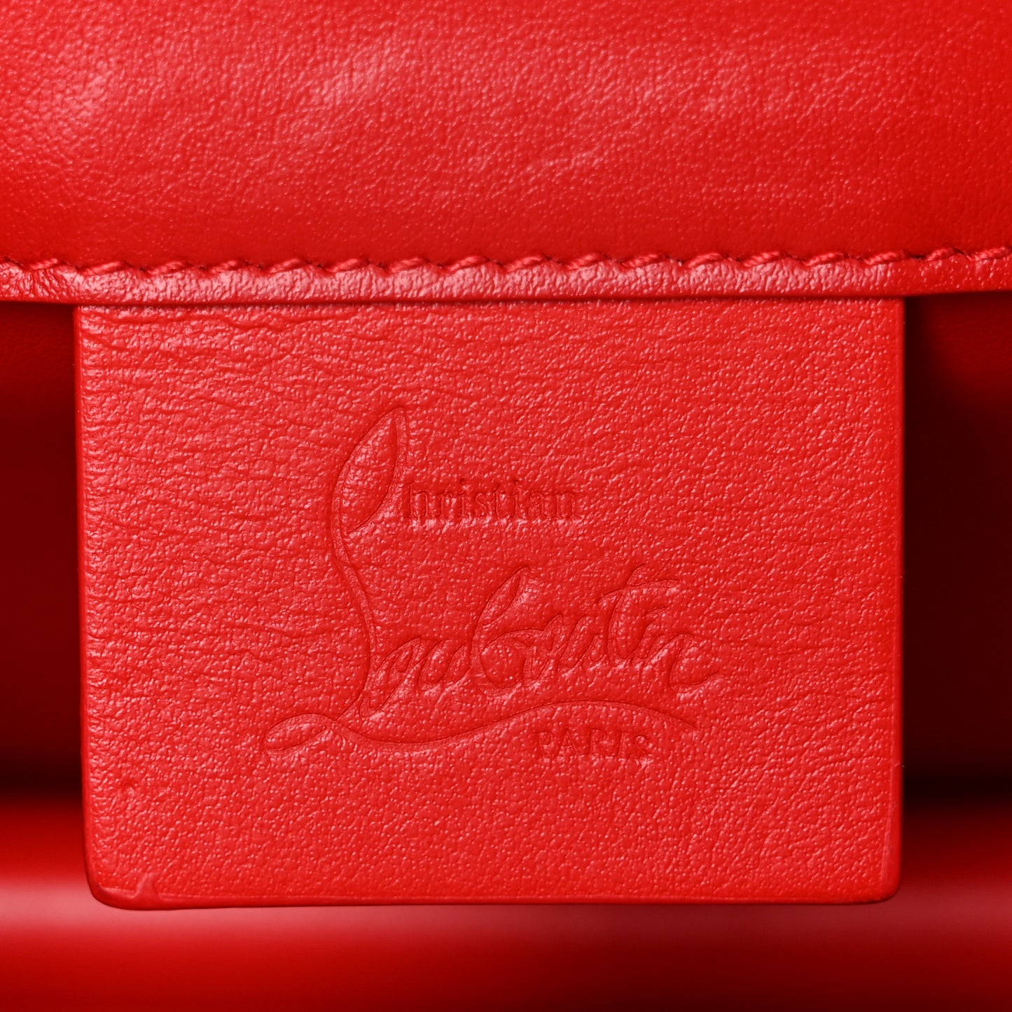 Calfskin Small Elisa Shoulder Bag Loubi