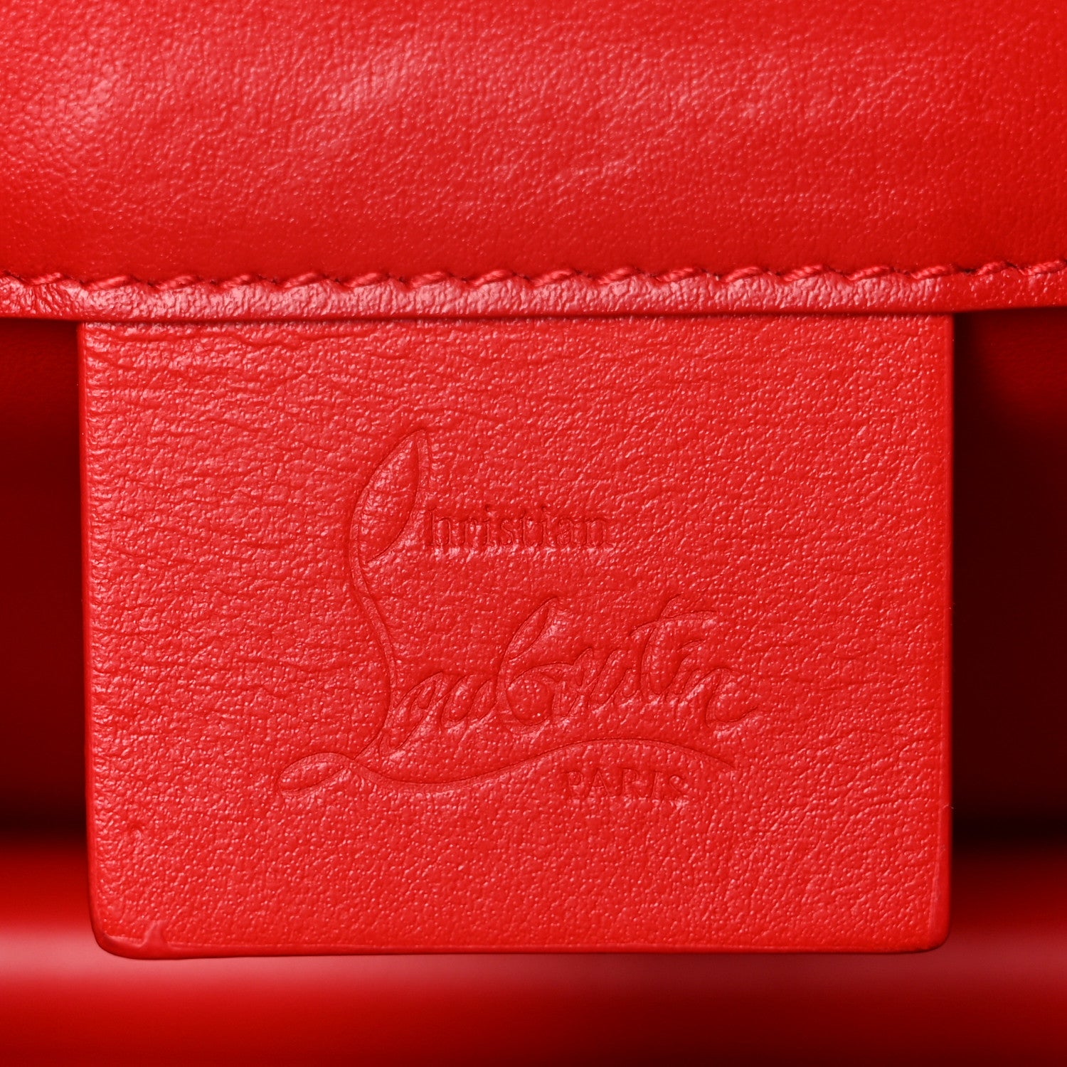 Christian Louboutin Calfskin Small Elisa Shoulder Bag Loubi 5 of 8