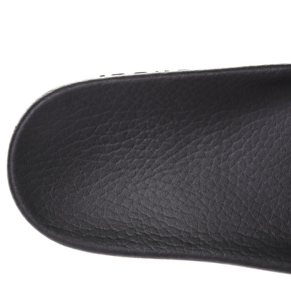 Gucci Rubber Womens Logo Slide Sandals 39 Black 8 of 10