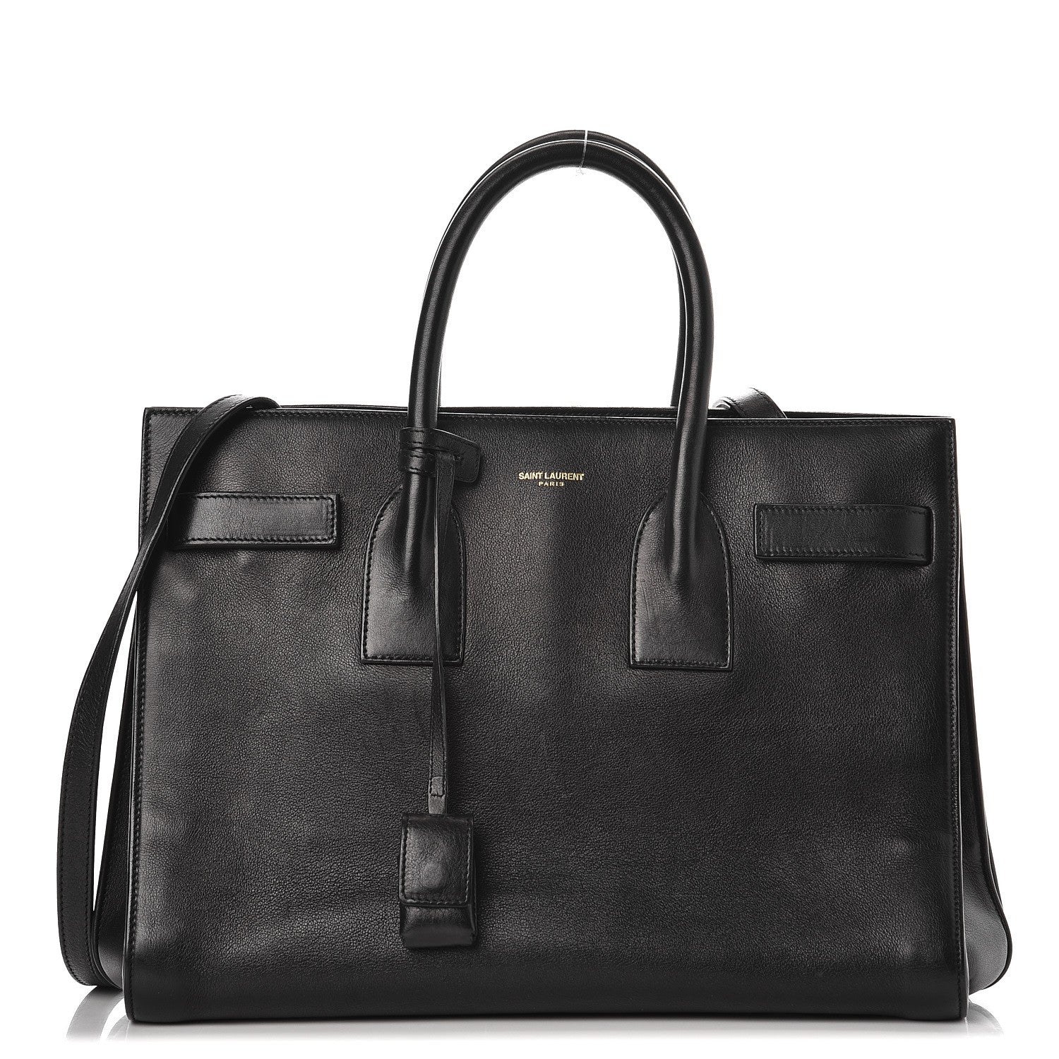 Saint Laurent Calfskin Small Sac De Jour Black 1 of 11