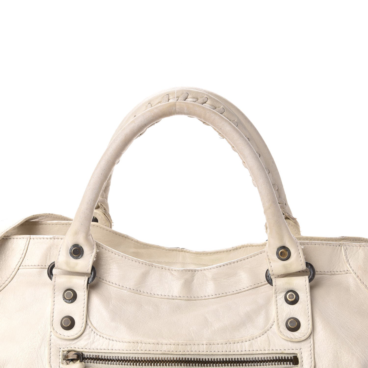 Balenciaga Agneau Classic Hardware City White 17 of 25
