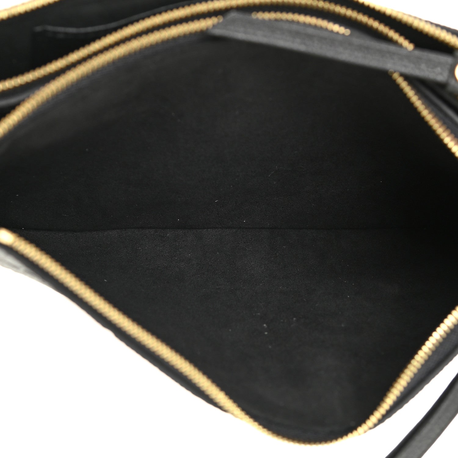 Louis Vuitton Empreinte Double Zip Pochette Black 6 of 11