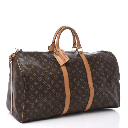 Louis Vuitton Monogram Keepall Bandouliere 55 2 of 13