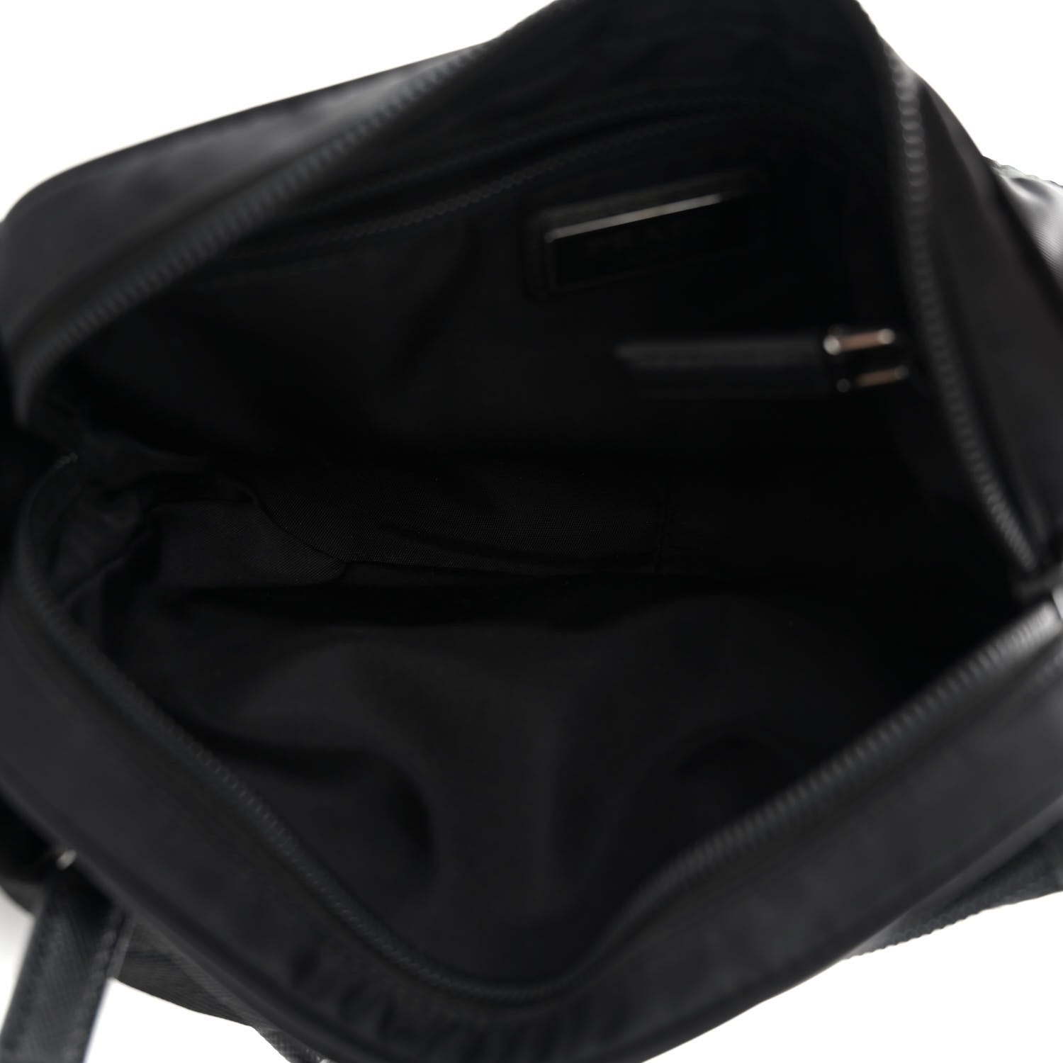 Prada Tessuto Nylon Belt Bag Black 5 of 9