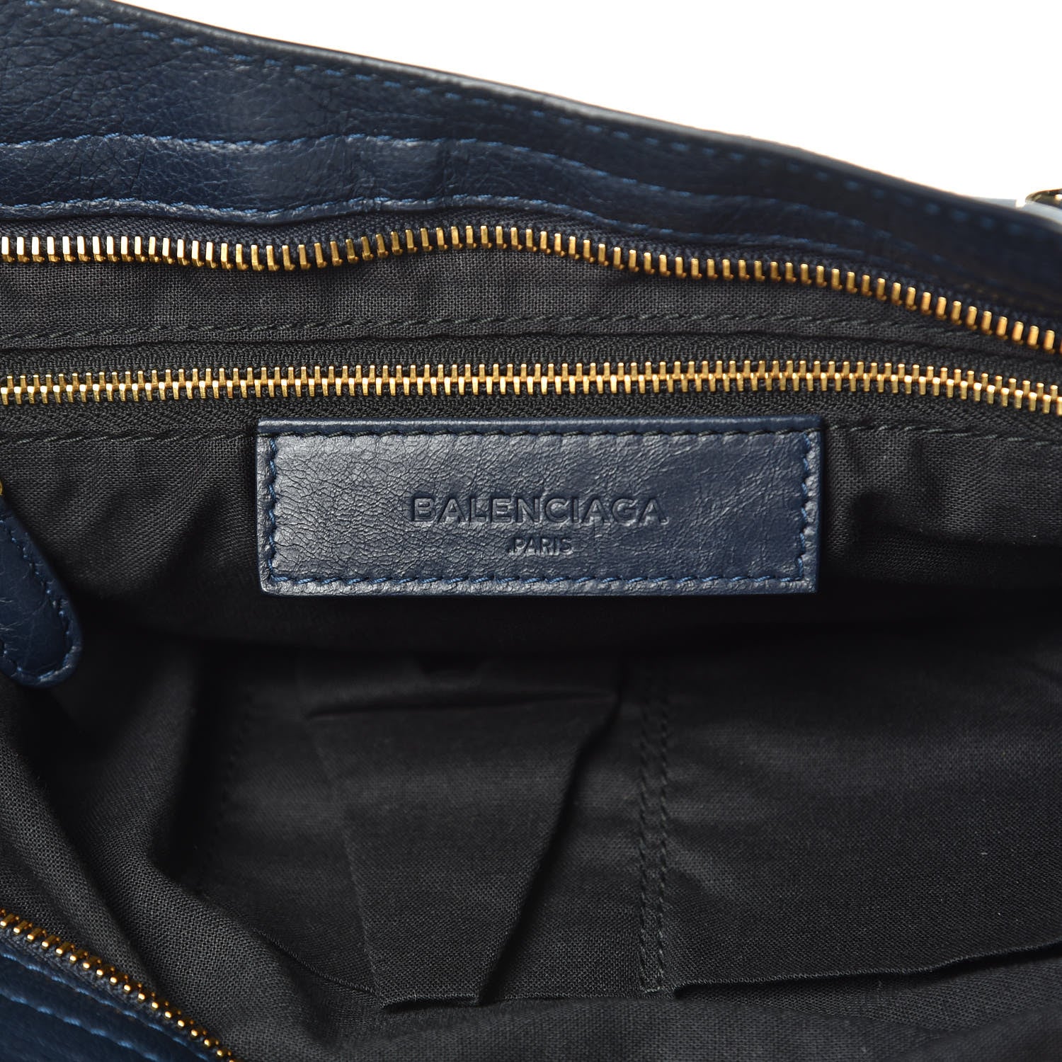 Balenciaga Agneau Giant 12 Gold Hardware City Bleu Obscur 7 of 12