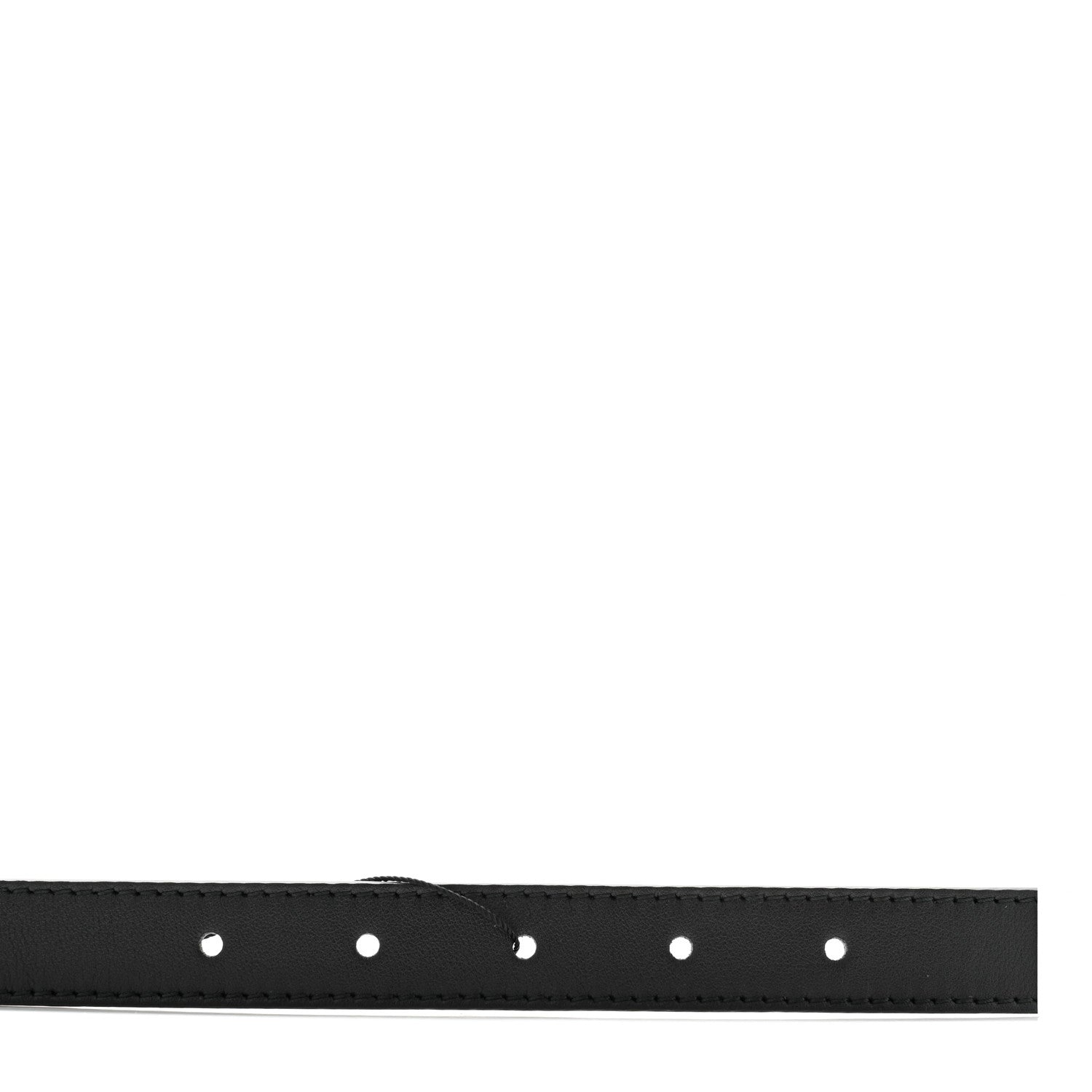 Gucci Calfskin Double G 20mm Belt 105 42 Black 3 of 5