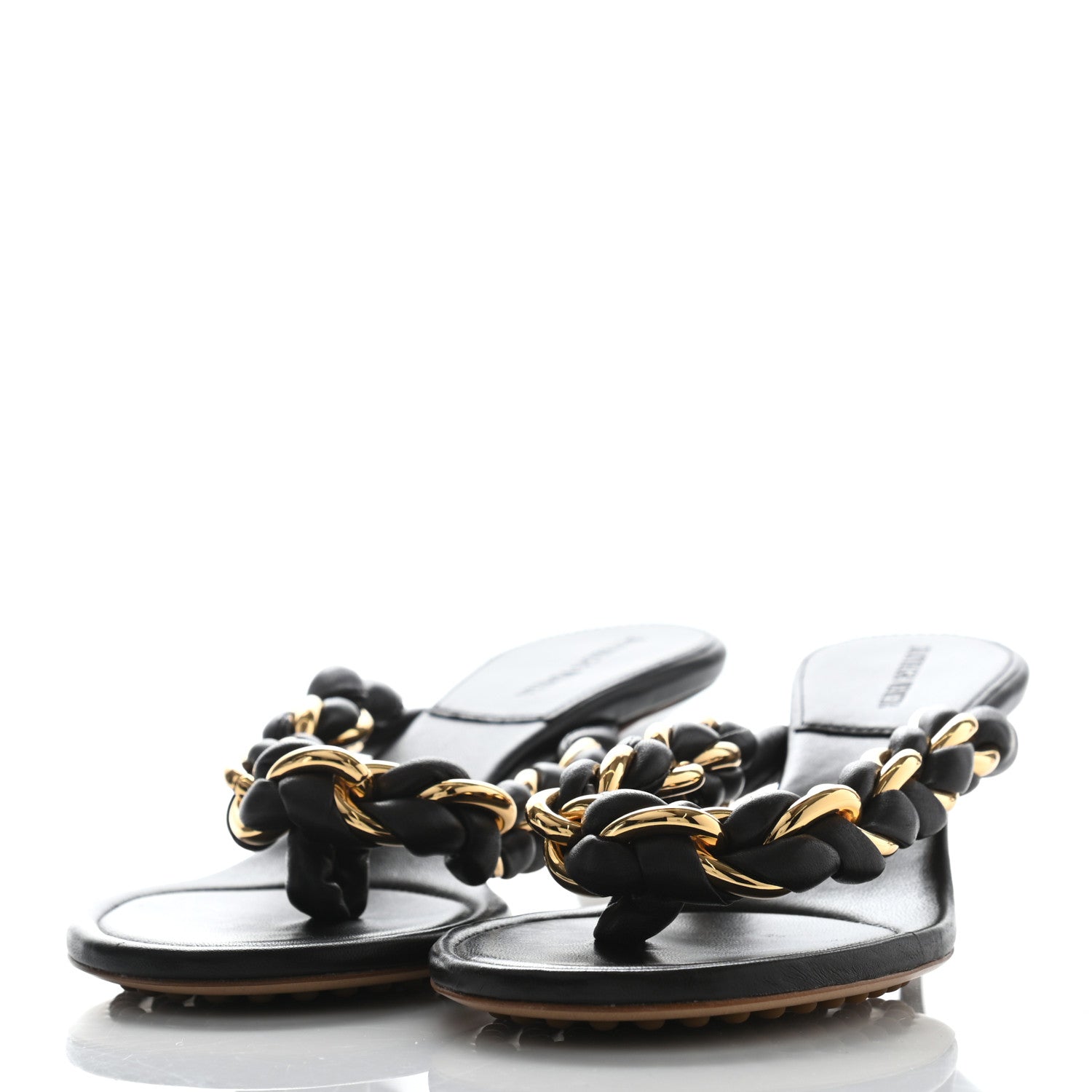 Bottega Veneta Nappa Dot Sandals 40 Fondant 3 of 8