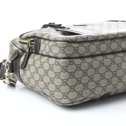Gucci GG Plus Monogram Medium Travel Bag Dark Brown 6 of 8