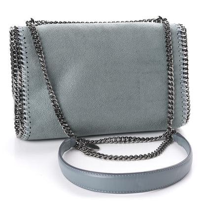 Stella McCartney Shaggy Deer Falabella Messenger Light Blue 3 of 11