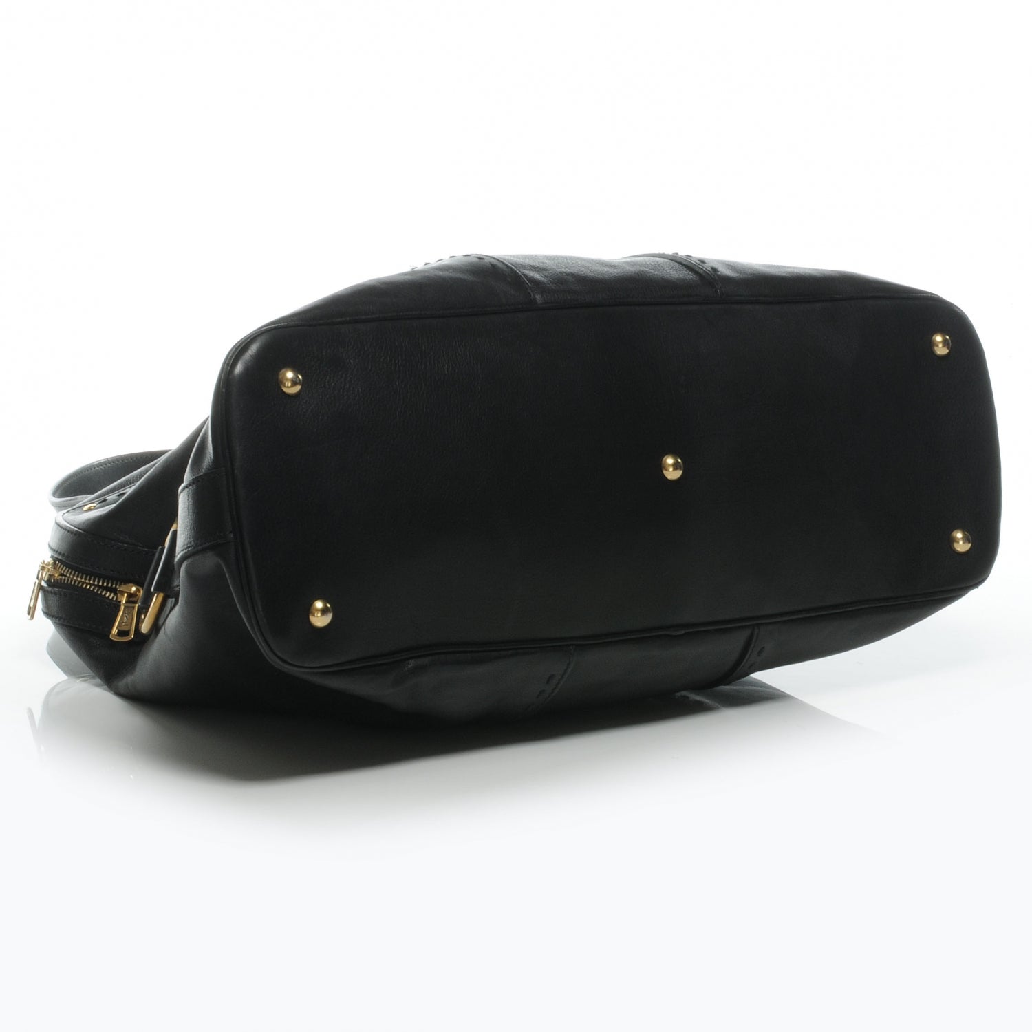 Saint Laurent Leather Oversized Muse Tote Black 4 of 7