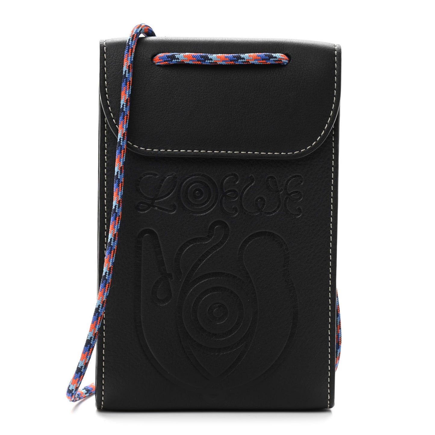 Calfskin Neck Pocket Black