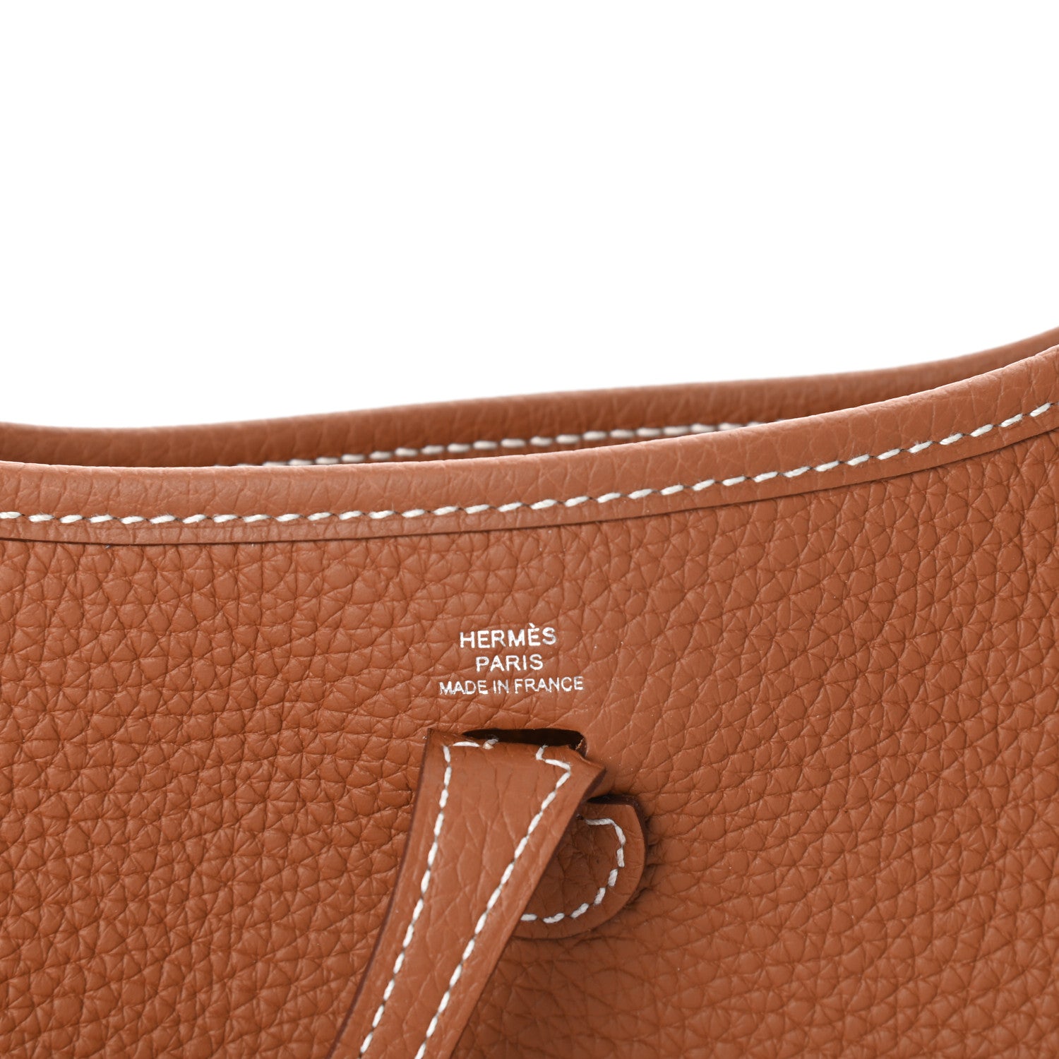 Hermes Taurillon Clemence Evelyne TPM Gold 6 of 9