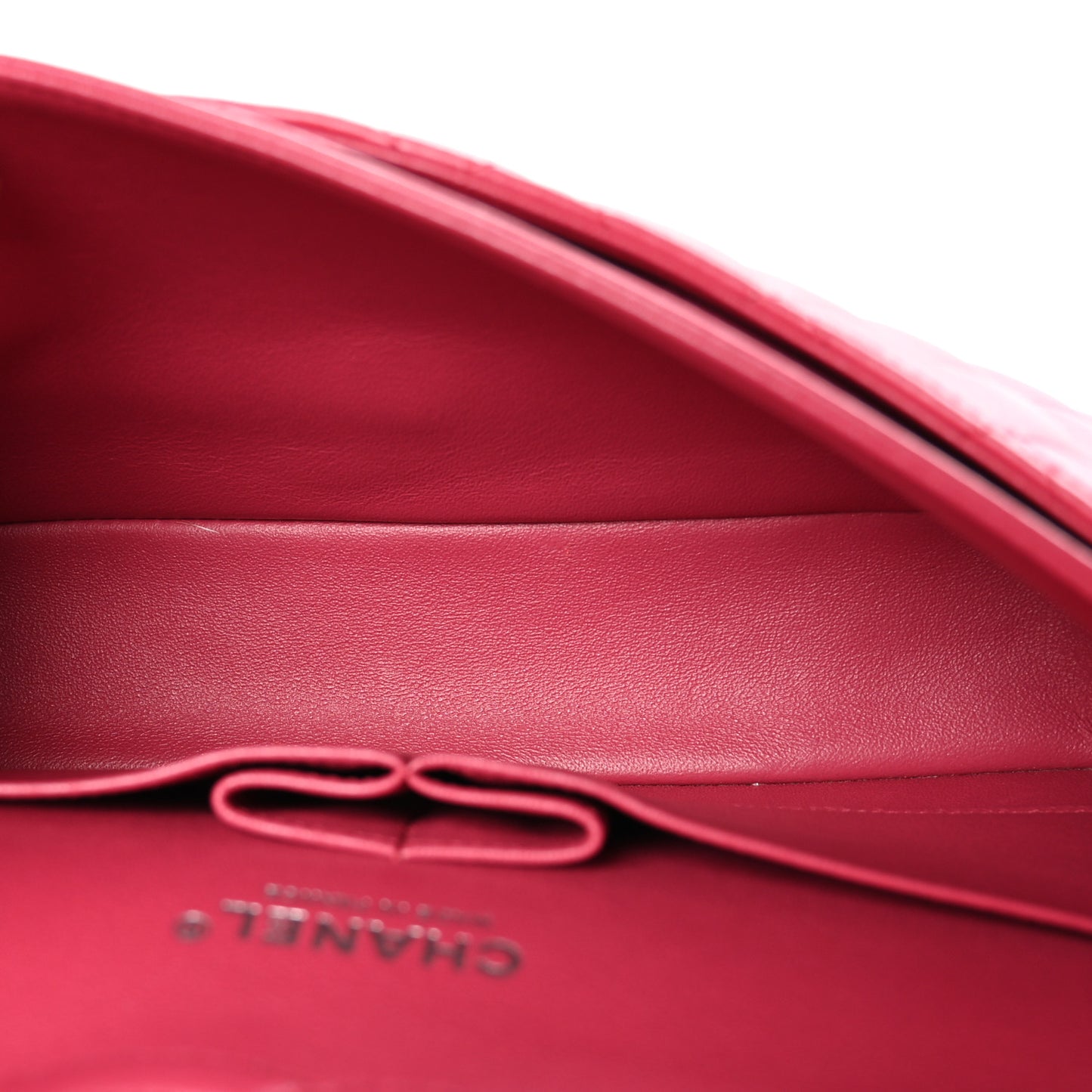 Lambskin Quilted Medium Double Flap Pink