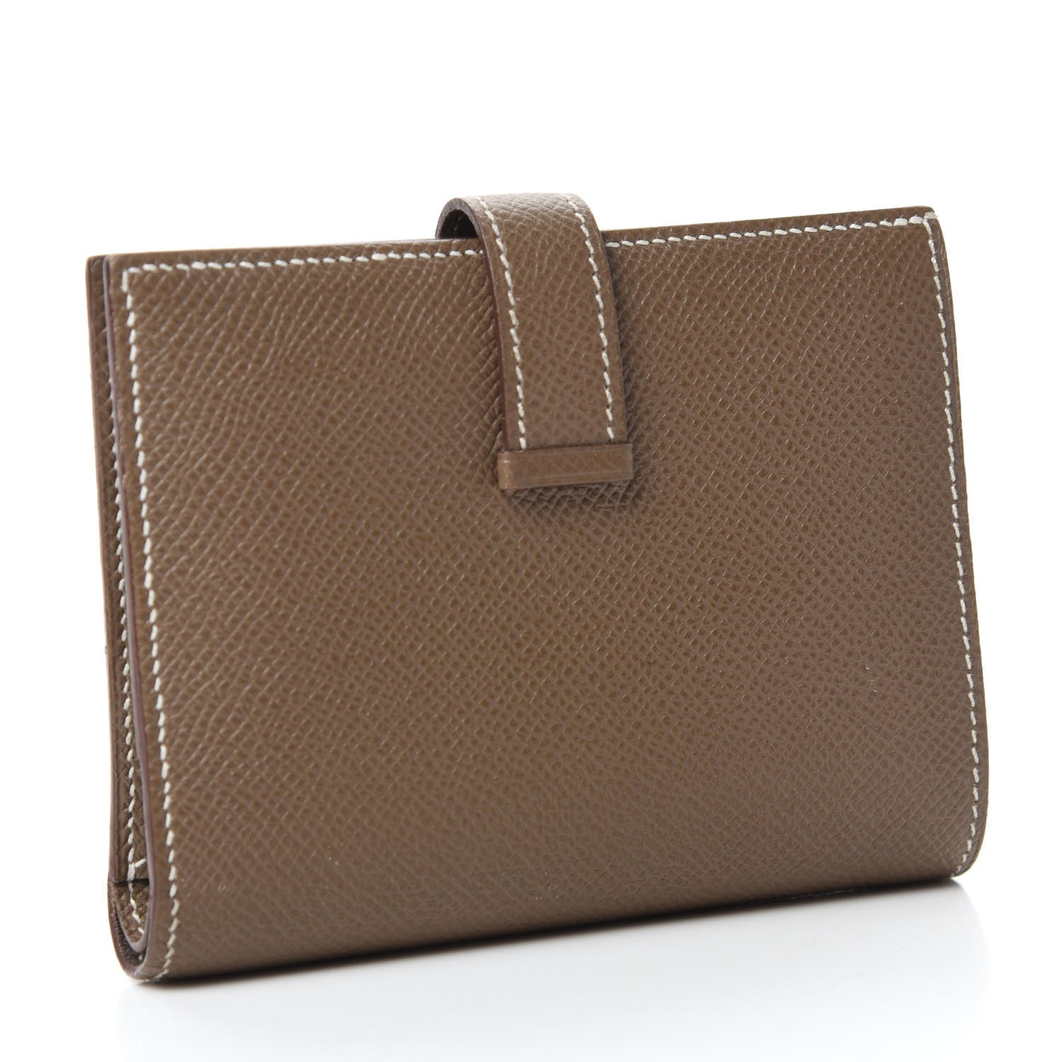 Hermes Epsom Bearn Compact Wallet Etoupe 3 of 7