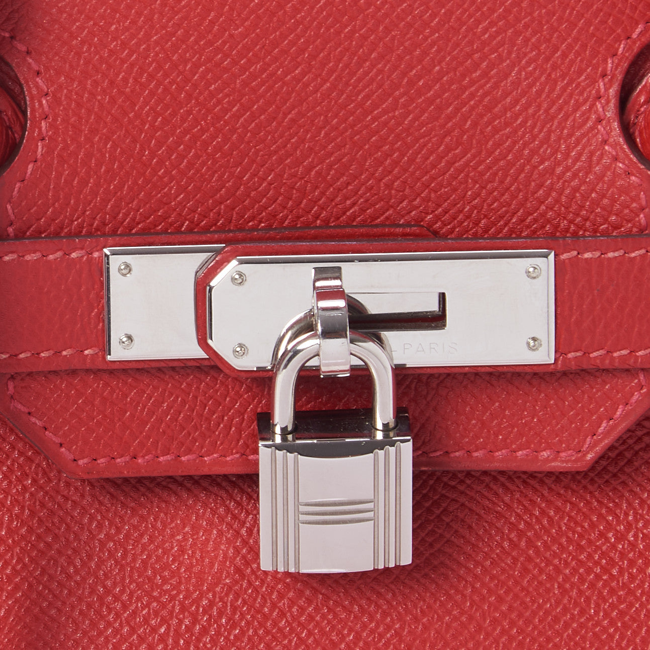 Hermes Epsom Birkin 30 Rouge Casaque 24 of 31