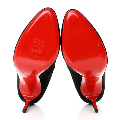 Christian Louboutin Veau Velours Canadada 100 Booties 36.5 Black 5 of 8