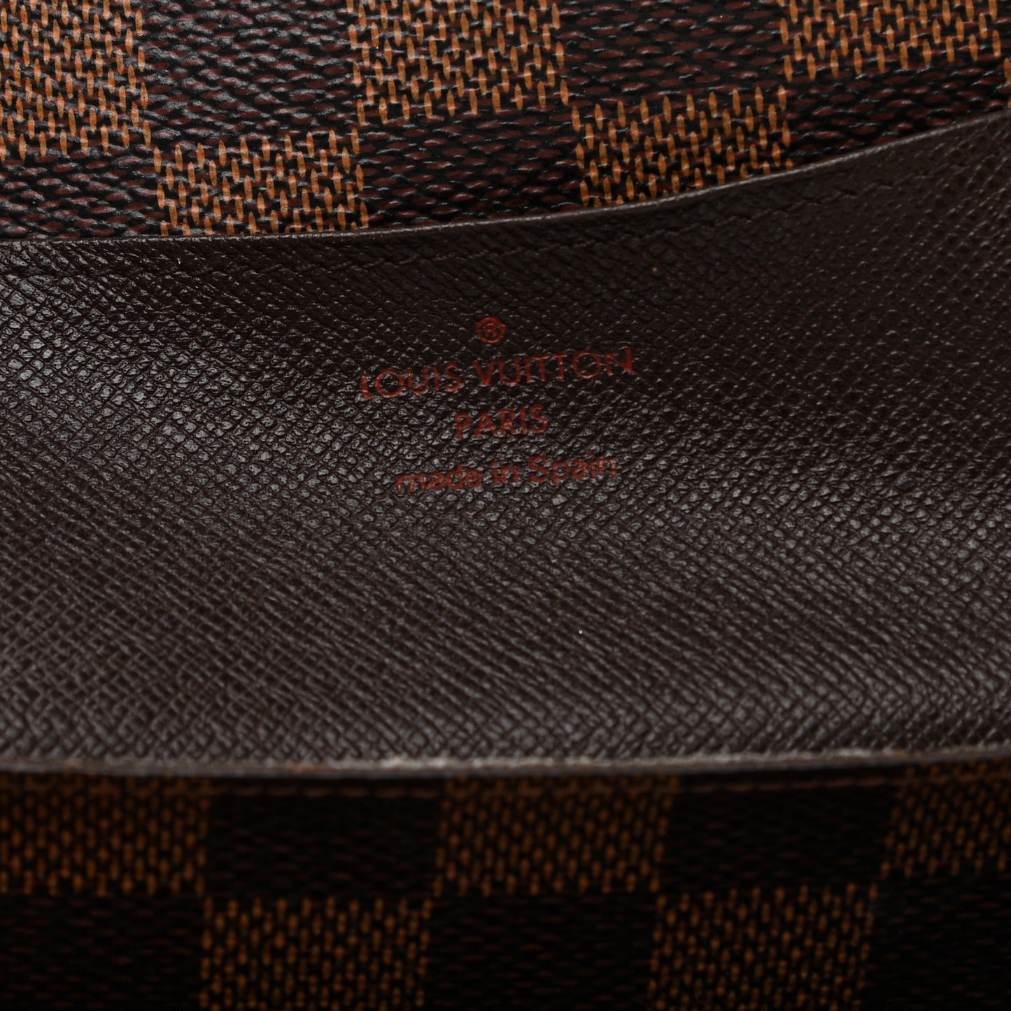 Damier Ebene Emilie Wallet