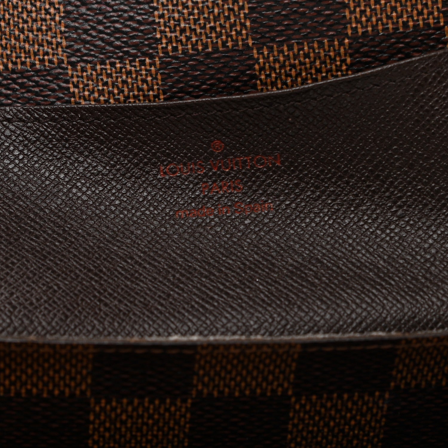 Louis Vuitton Damier Ebene Emilie Wallet 6 of 8