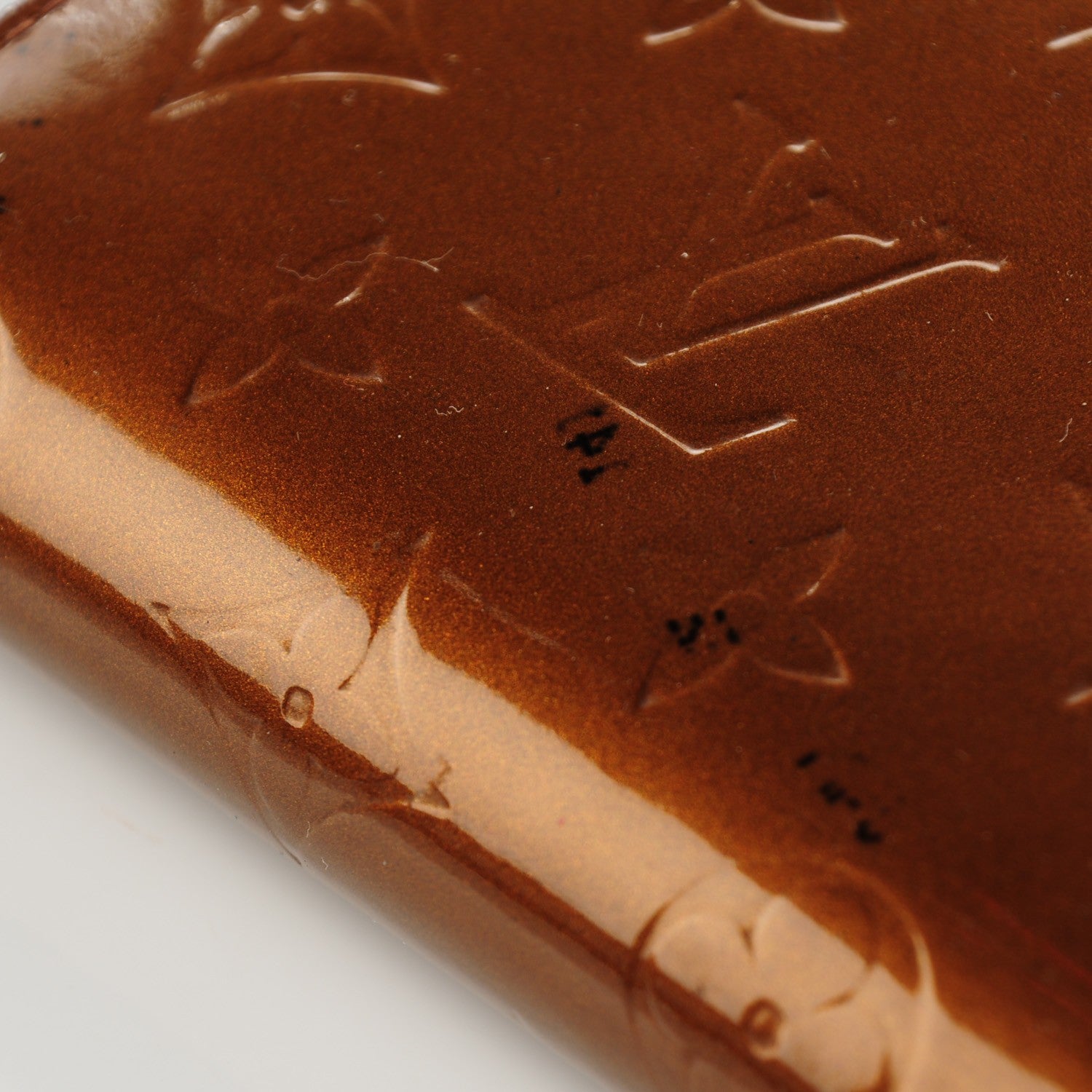 Louis Vuitton Vernis Porte Tresor International Wallet Bronze 8 of 10