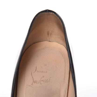 Christian Louboutin Patent Lady Peep 150 Pumps 37.5 Black 15 of 17