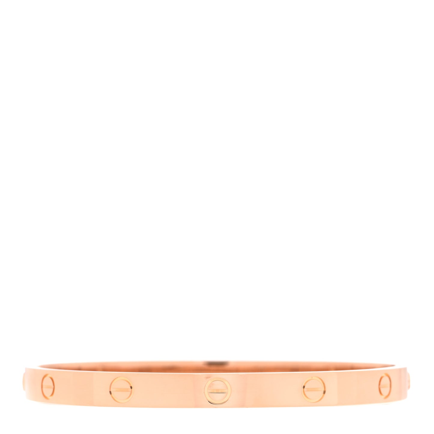 18K Pink Gold LOVE Bracelet 19