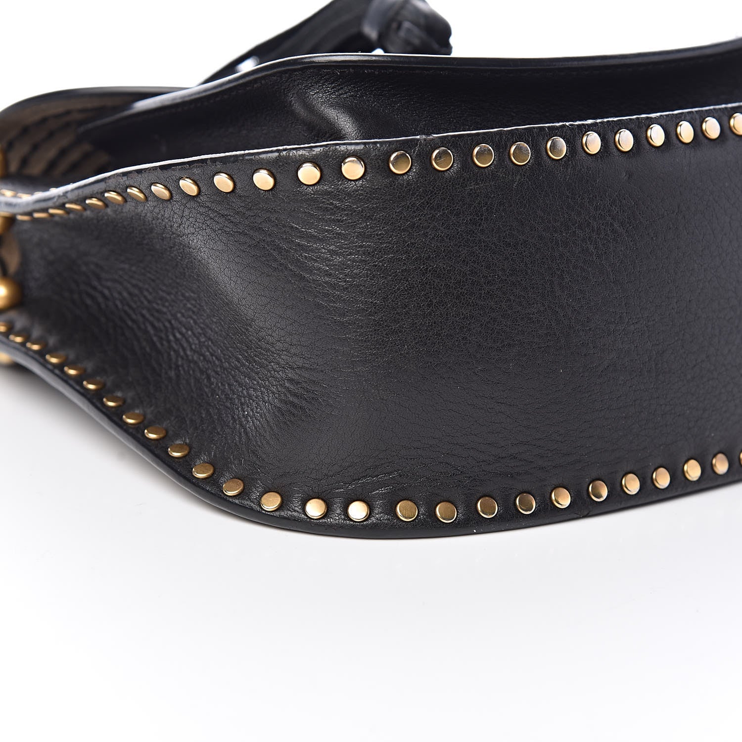Chloe Calfskin Braided Small Hudson Shoulder Bag Black 14 of 19