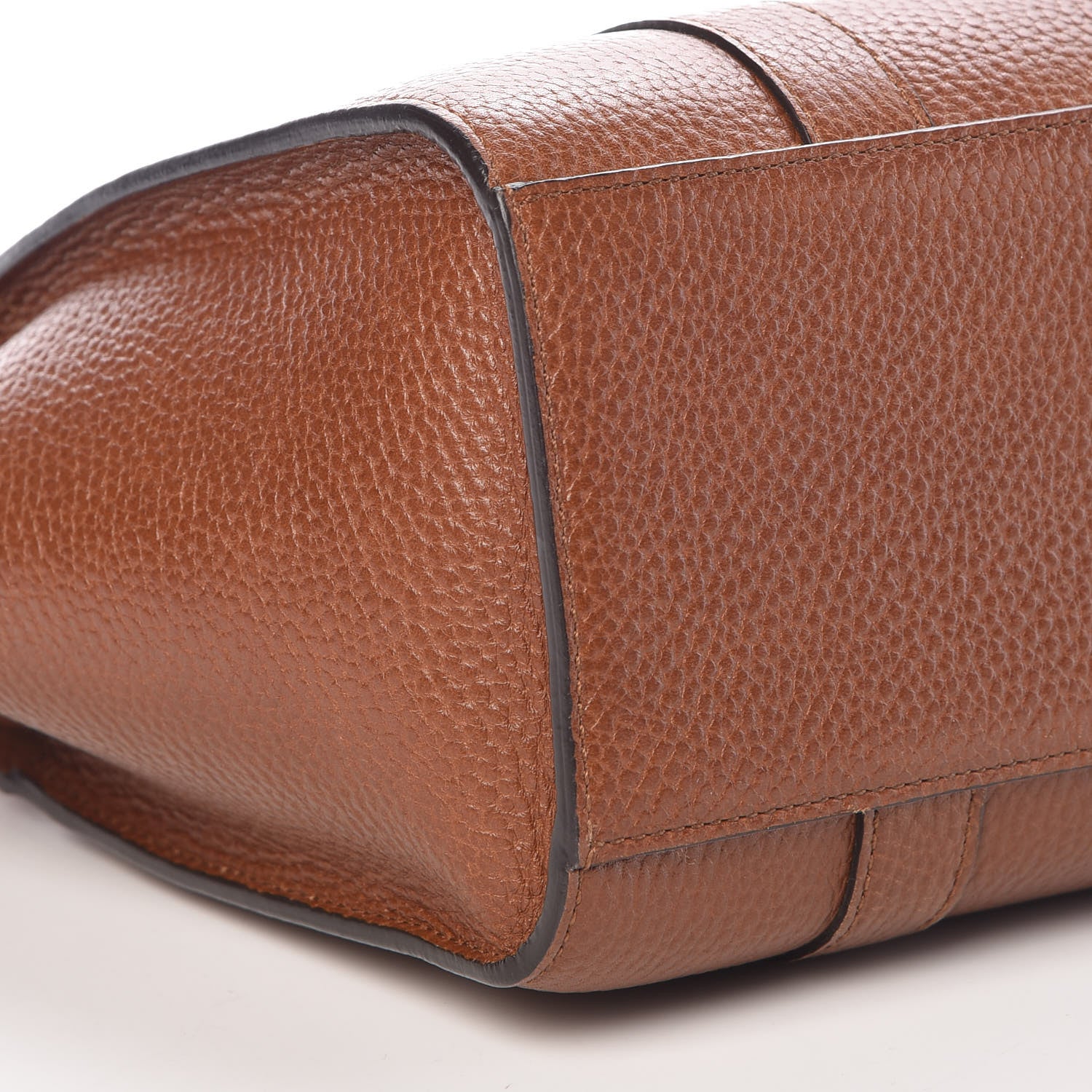 Mulberry Small Classic Grain Mini Zipped Bayswater Oak 8 of 9
