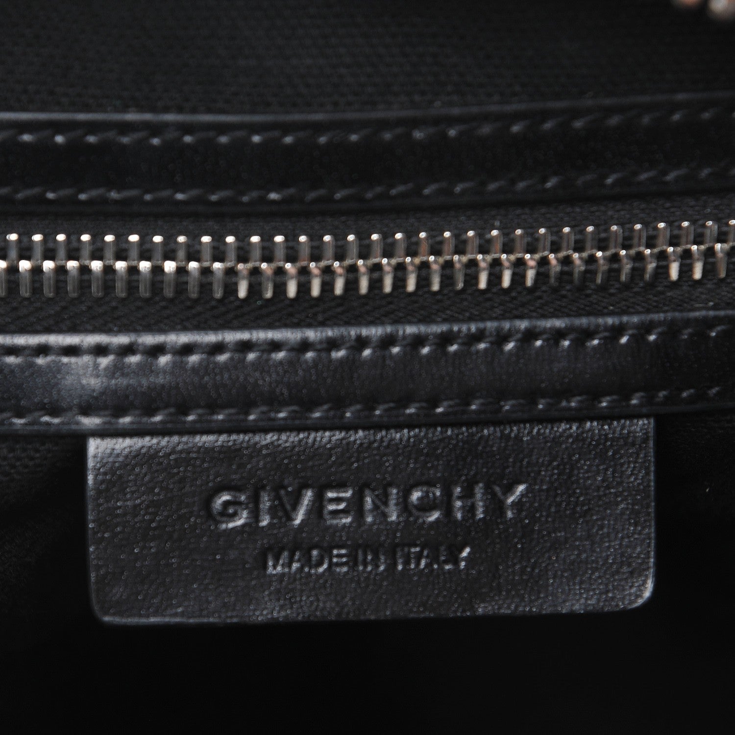 Givenchy Shiny Lord Calfskin Medium Antigona Black 7 of 8