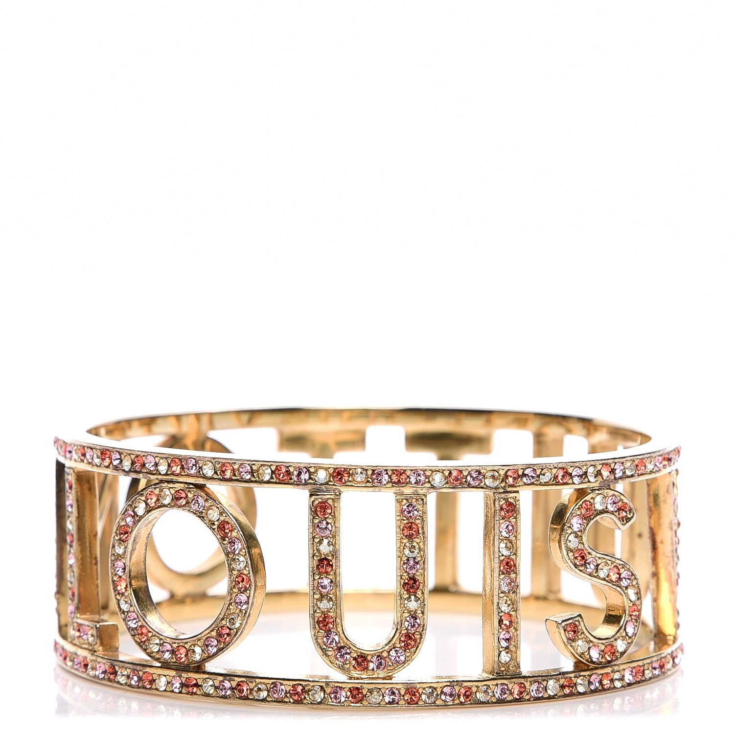 Louis Vuitton Swarovski Crystal 1001 Nuits Nights Bracelet Orange Sunset 1 of 4
