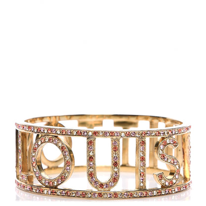 Louis Vuitton Swarovski Crystal 1001 Nuits Nights Bracelet Orange Sunset 1 of 4