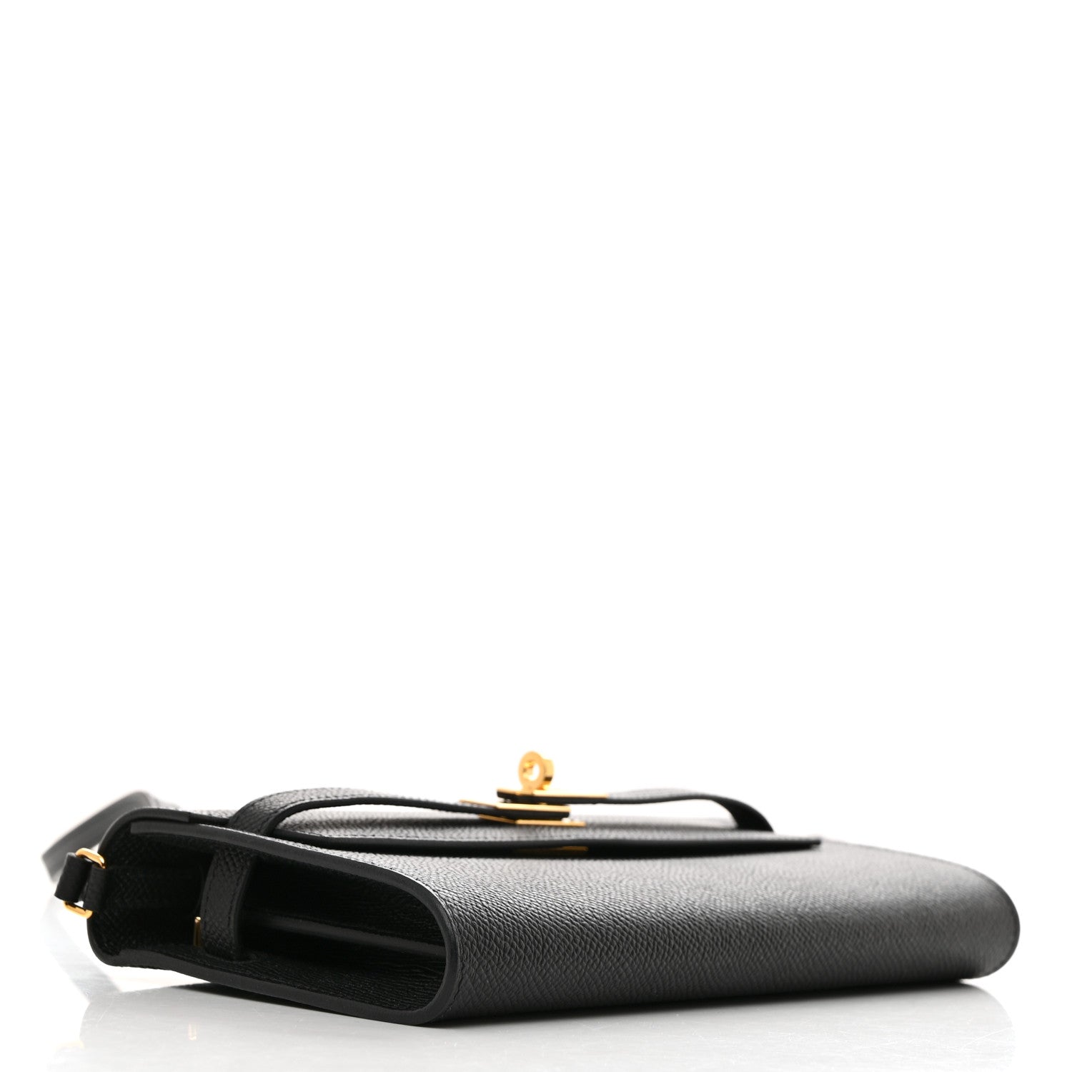 Hermes Epsom Kelly Wallet To Go Black 4 of 9