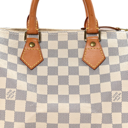 Louis Vuitton LOUIS VUITTON Damier Azur Speedy 25 8 of 14