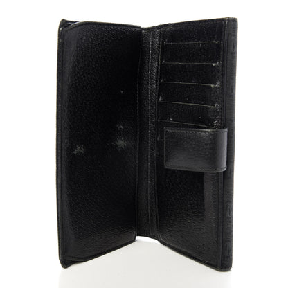 Gucci Monogram Eclipse Continental Wallet Black 6 of 7